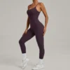 Custom Jumpsuits One Piece Workout Bodysuit Best Yoga Jumpsuit Supplier