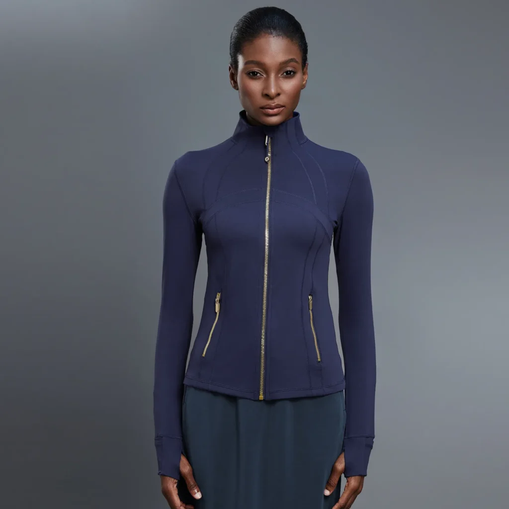 Light Athletic Jacket Women's Zip Up Athletic Jacket Athleisure Manufacturers
