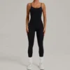Custom Jumpsuits One Piece Workout Bodysuit Best Yoga Jumpsuit Supplier