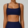 Ribbed Fabric Yoga Apparel Wholesale Bulk Fitness Workout Clothes Custom Sports Bra