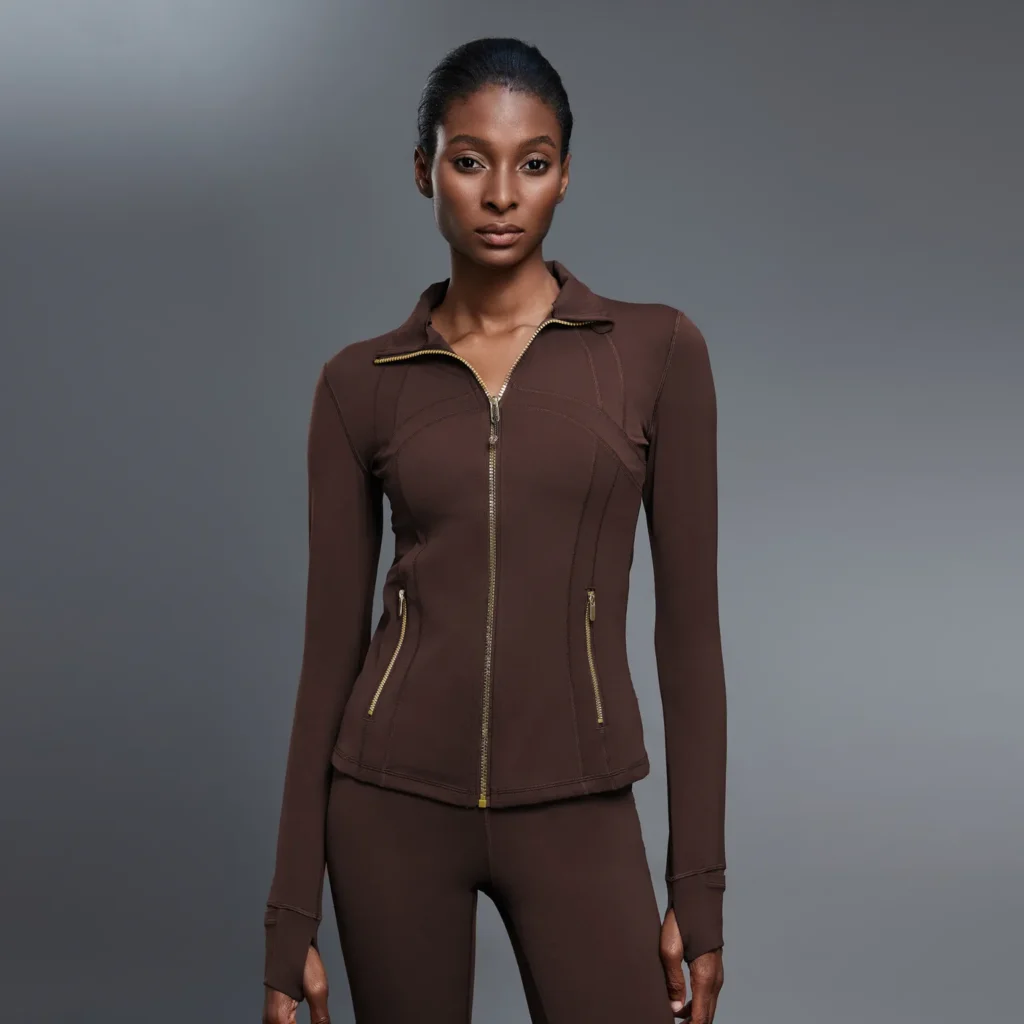 Light Athletic Jacket Women's Zip Up Athletic Jacket Athleisure Manufacturers