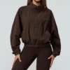 Fitness Jackets Women's Zip Up Athletic Jacket Lightweight Workout Jacket Manufacturer