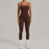 Custom Jumpsuits One Piece Workout Bodysuit Best Yoga Jumpsuit Supplier