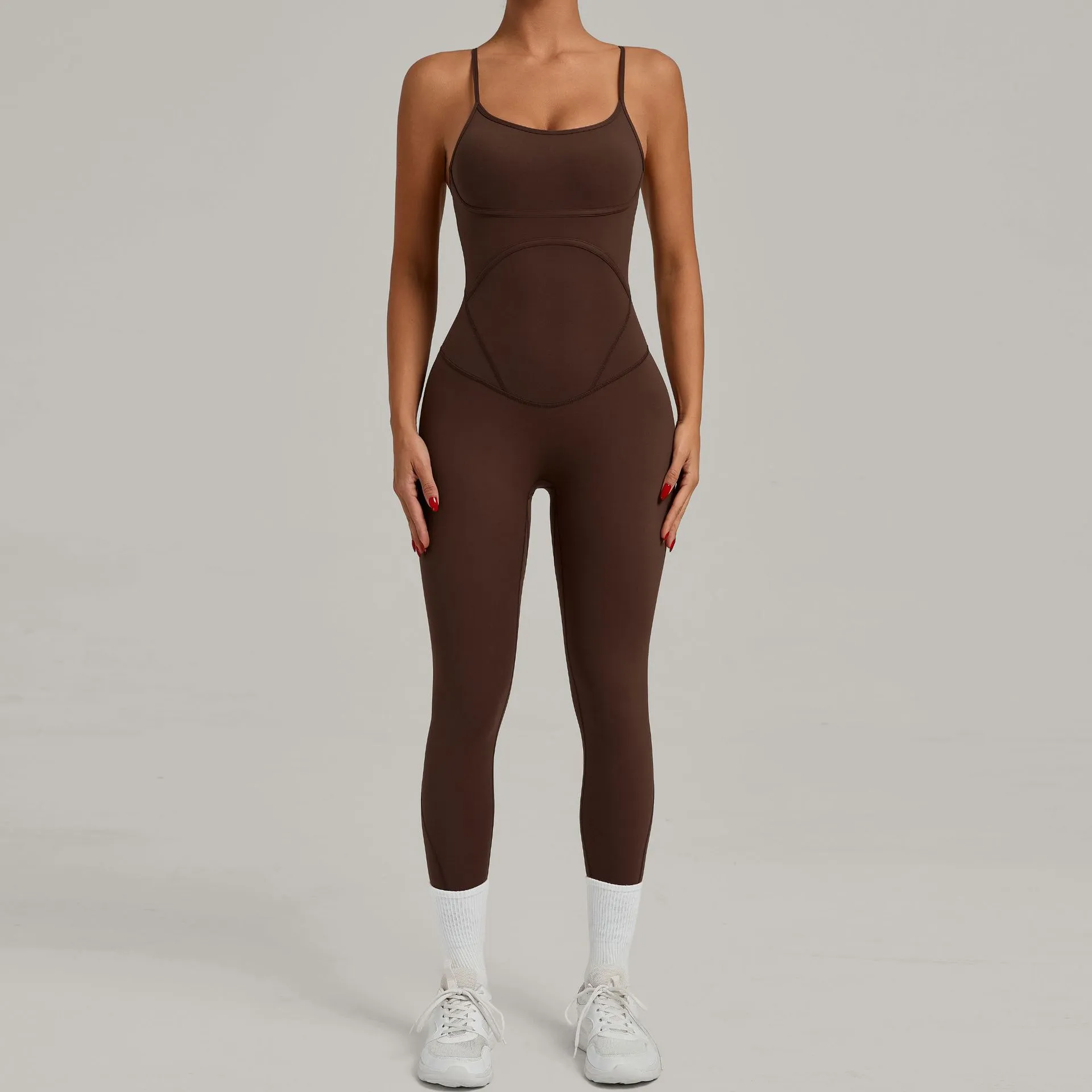Custom Jumpsuits One Piece Workout Bodysuit Best Yoga Jumpsuit Supplier