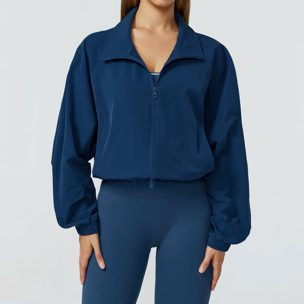 Fitness Jackets Women's Zip Up Athletic Jacket Lightweight Workout Jacket Manufacturer