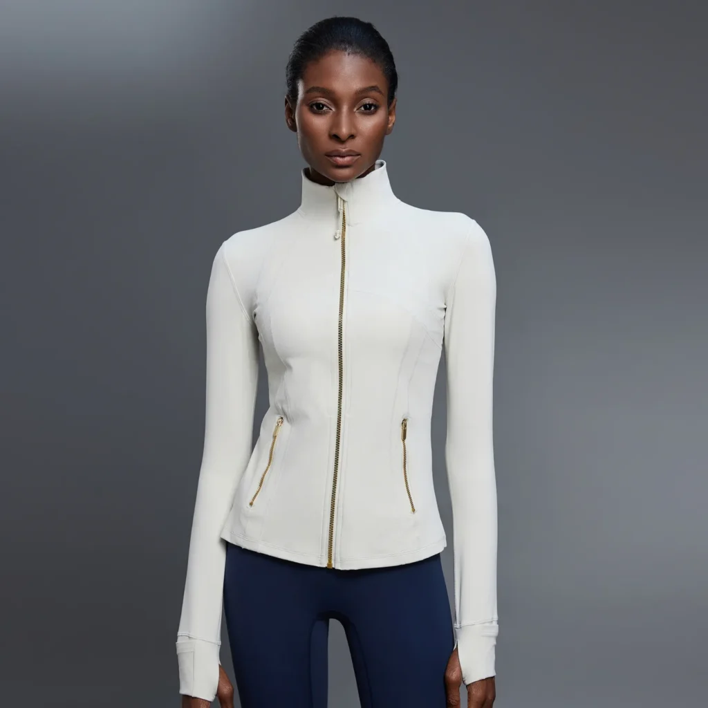 Light Athletic Jacket Women's Zip Up Athletic Jacket Athleisure Manufacturers