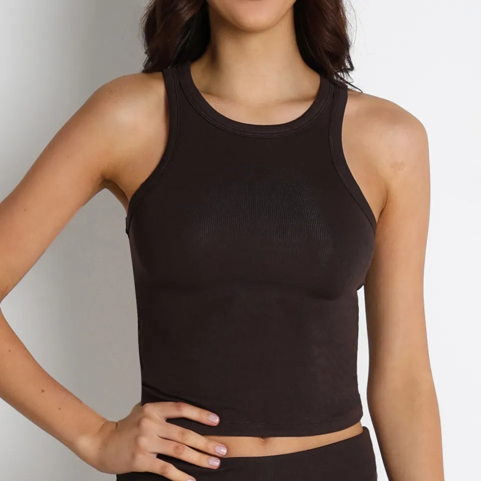 Round Neck Tank Top Spark Clothing Custom Activewear Manufacturers Sportswear From China