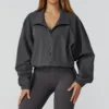 Fitness Jackets Women's Zip Up Athletic Jacket Lightweight Workout Jacket Manufacturer