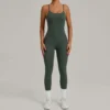 Custom Jumpsuits One Piece Workout Bodysuit Best Yoga Jumpsuit Supplier