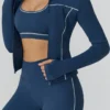 Light Athletic Jacket Workout Bodysuit Long Sleeve Fitness Clothing Manufacturer