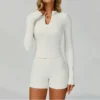 Women's Zip Up Athletic Jacket Sparks Clothing Lightweight Workout Jacket Manufacturer