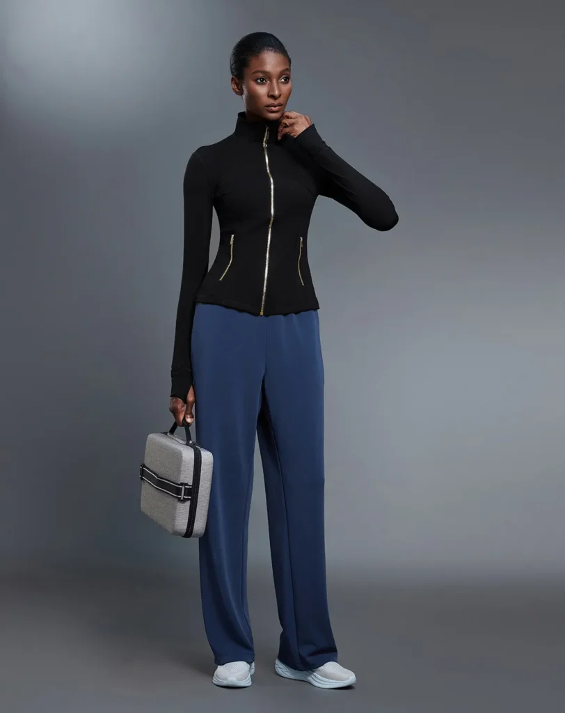Light Athletic Jacket Women's Zip Up Athletic Jacket Athleisure Manufacturers