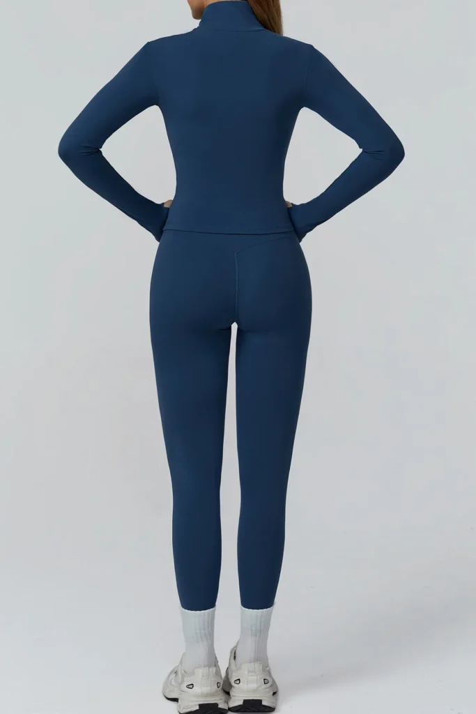 Light Athletic Jacket Workout Bodysuit Long Sleeve Fitness Clothing Manufacturer
