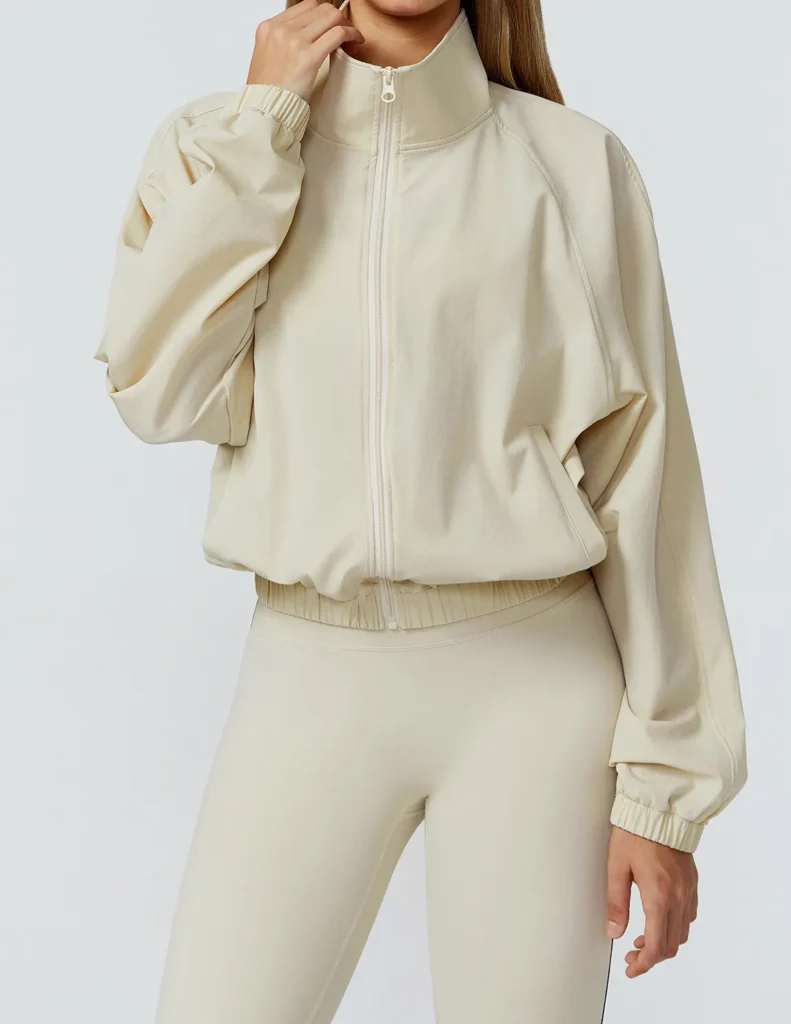 Fitness Jackets Women's Zip Up Athletic Jacket Lightweight Workout Jacket Manufacturer