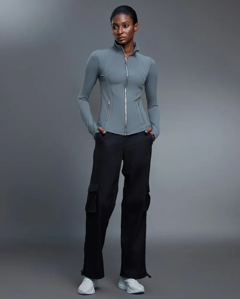 Light Athletic Jacket Women's Zip Up Athletic Jacket Athleisure Manufacturers