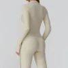 Light Athletic Jacket Workout Bodysuit Long Sleeve Fitness Clothing Manufacturer