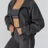 Fitness Jackets Women's Zip Up Athletic Jacket Lightweight Workout Jacket Manufacturer