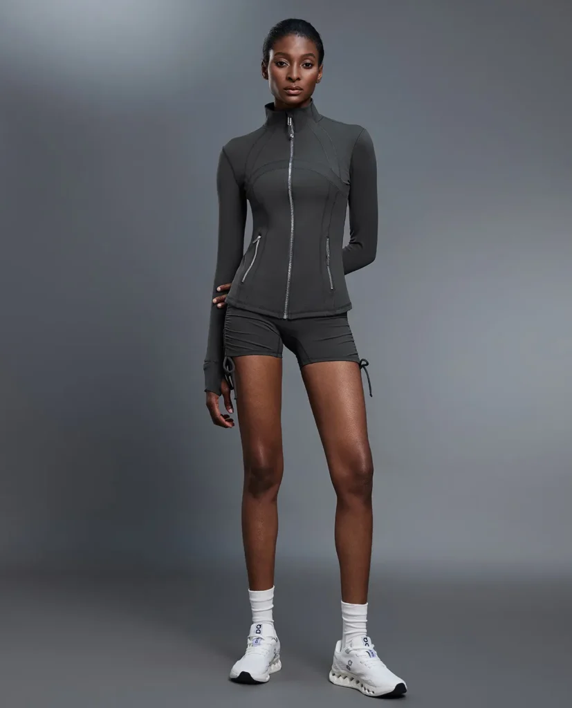 Light Athletic Jacket Women's Zip Up Athletic Jacket Athleisure Manufacturers