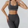 Custom Sports Bra High Quality Wholesale Activewear Sport Bra Outfit Suppliers