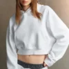 Spark Athletic Custom Women's Pullover Hoodies Custom Gym Wear Manufacturers