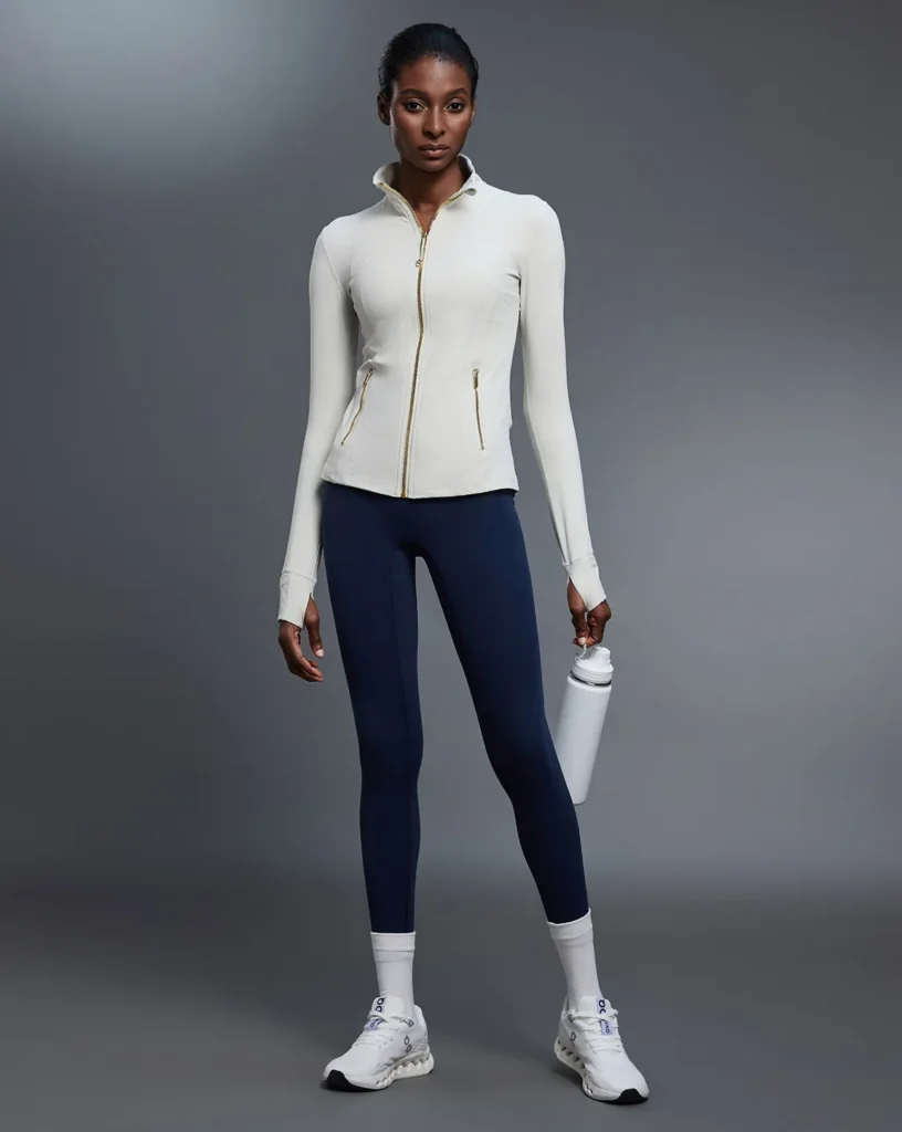 Light Athletic Jacket Women's Zip Up Athletic Jacket Athleisure Manufacturers