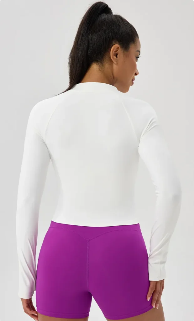 Gym Clothes Manufacturer Women's Zip Up Athletic Jacket Wholesale Athletic Wear