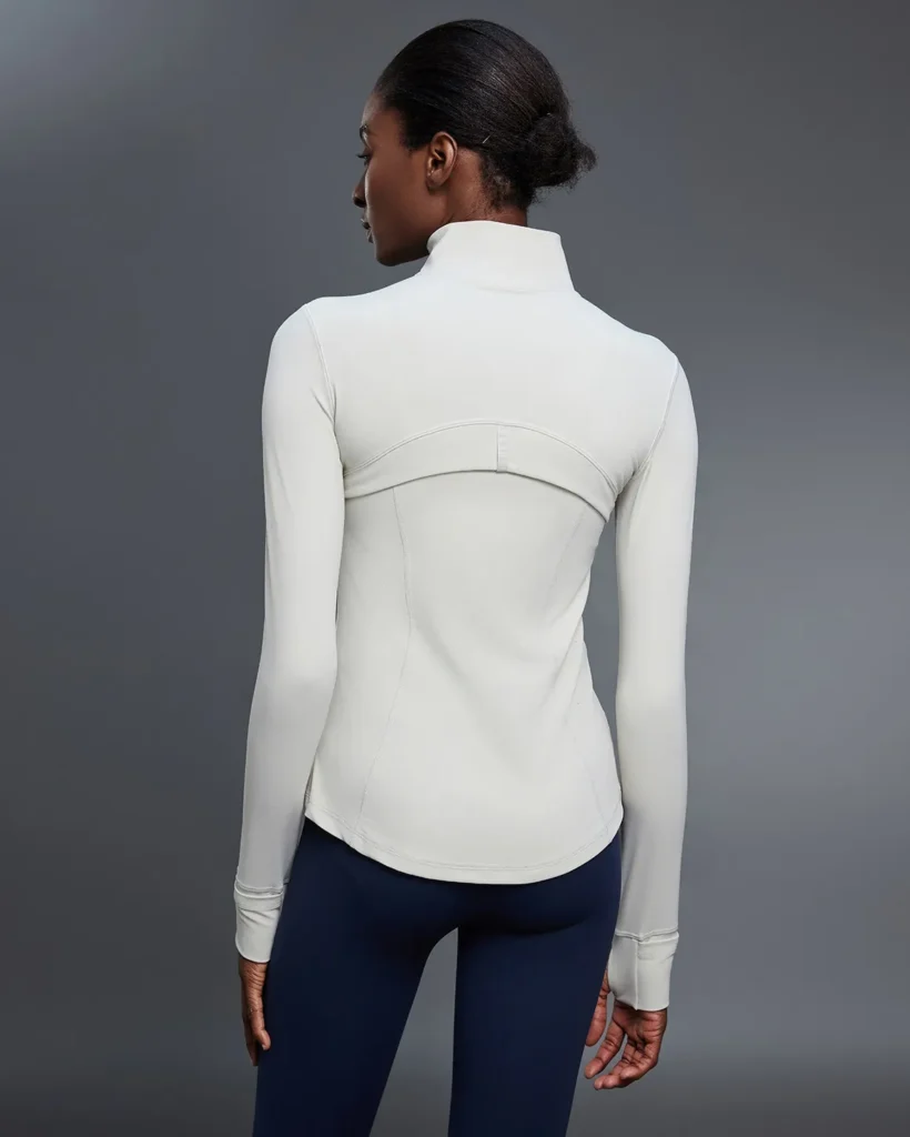 Light Athletic Jacket Women's Zip Up Athletic Jacket Athleisure Manufacturers