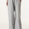 Double Waist Sparks Apparel Yoga Flared Pants with Drawstring Workout Clothes Supplier
