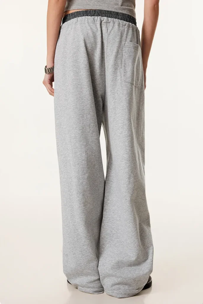 Double Waist Sparks Apparel Yoga Flared Pants with Drawstring Workout Clothes Supplier