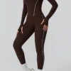 Light Athletic Jacket Workout Bodysuit Long Sleeve Fitness Clothing Manufacturer