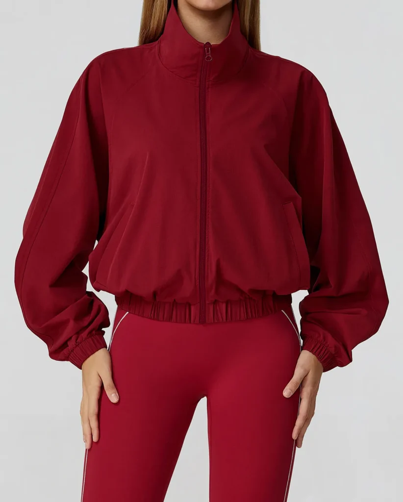 Fitness Jackets Women's Zip Up Athletic Jacket Lightweight Workout Jacket Manufacturer
