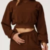 Custom Women's Pullover Hoodies Spark Athletic Yoga Fitness Wear Manufacturer