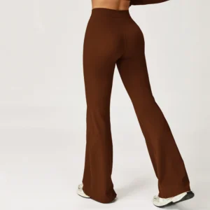 Gymshark Wholesale Custom Workout Sets Flared Yoga Pants Manufacturers