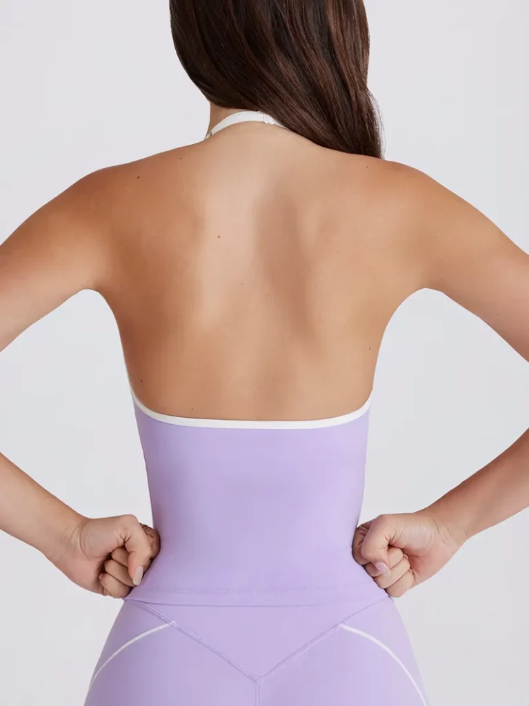 Spark Gym Wear Fitness Halter Tank Tops Bulk Athletic Apparel Gym Clothing Manufacturers
