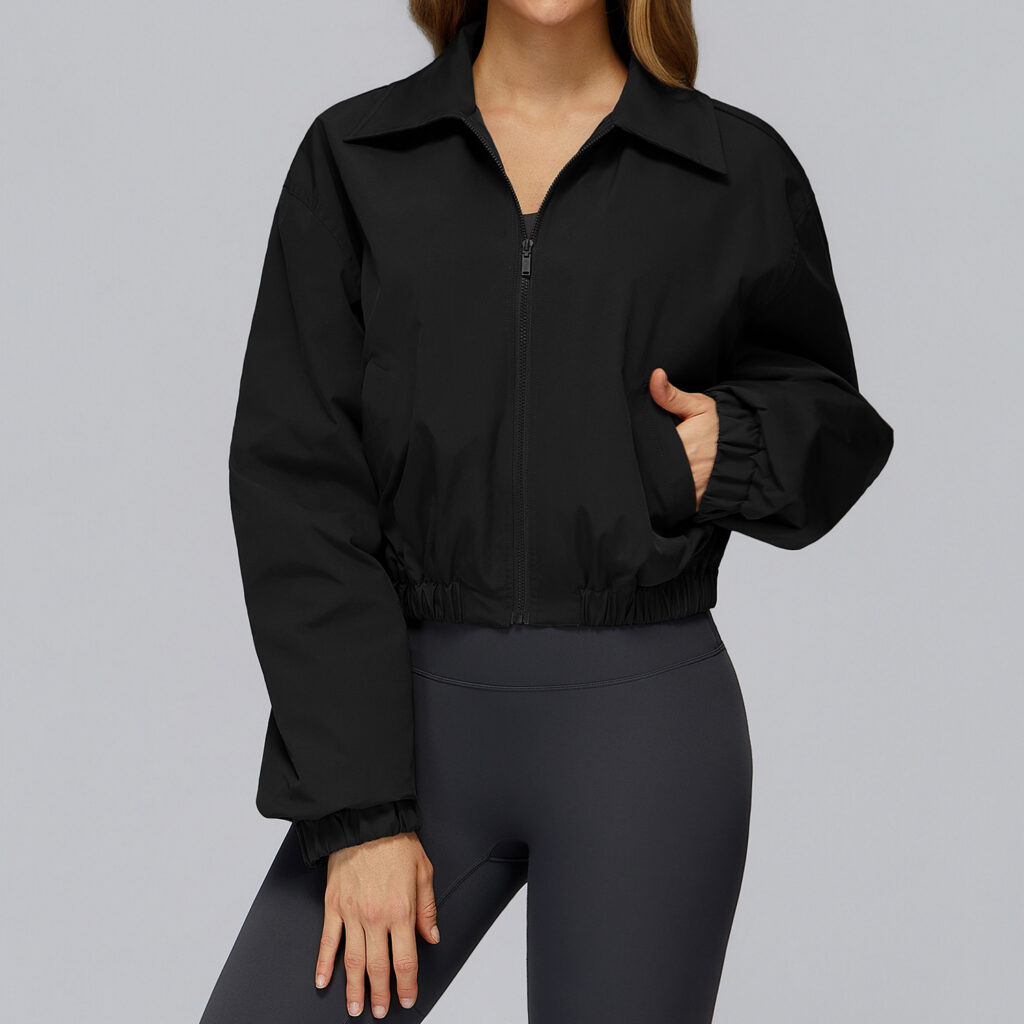 Windproof Outdoor Spark Apparel Fitness Jackets Lightweight Workout Jacket Manufacturer