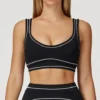 Custom Sports Bra Best Material For Bras Sport Bra Outfit Suppliers