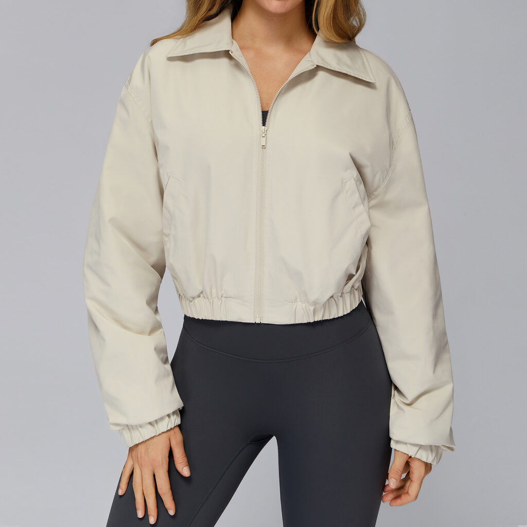 Windproof Outdoor Spark Apparel Fitness Jackets Lightweight Workout Jacket Manufacturer