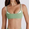 Fake Two-Piece Twist Wholesale Sports Bra Spark Clothing Yoga Apparel Manufacturers