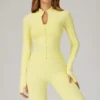 Women's Zip Up Athletic Jacket Athleisure Manufacturers Design Your Own Gym Wear
