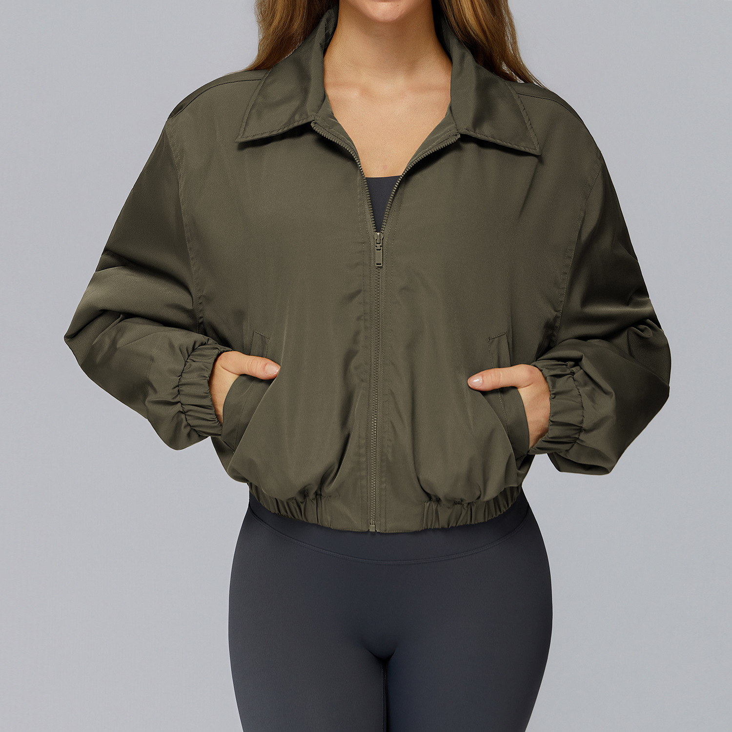 Windproof Outdoor Spark Apparel Fitness Jackets Lightweight Workout Jacket Manufacturer