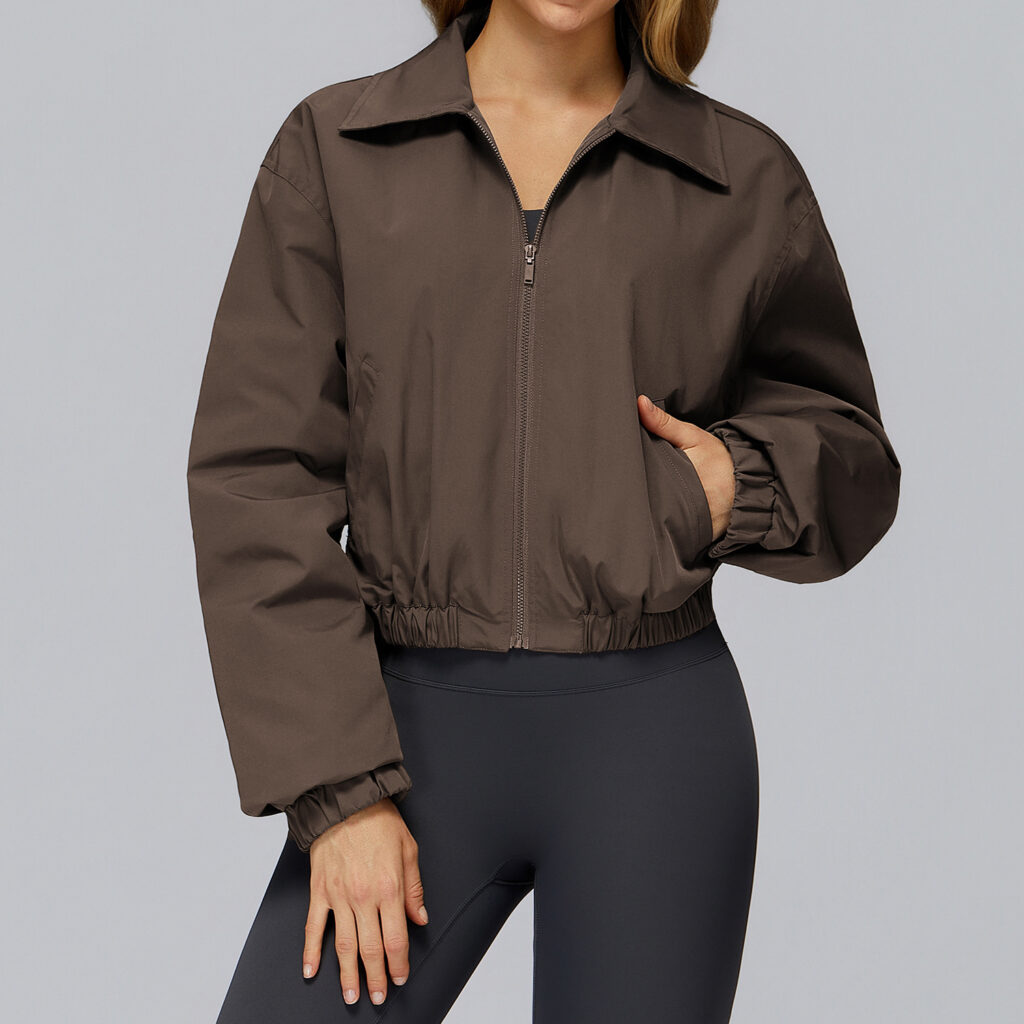 Windproof Outdoor Spark Apparel Fitness Jackets Lightweight Workout Jacket Manufacturer