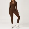 One Piece Exercise Bodysuit Custom Jumpsuits Best Yoga Jumpsuit Supplier