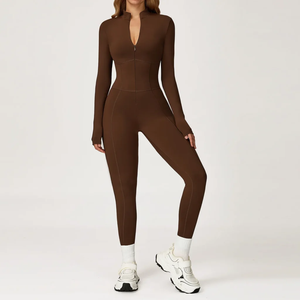 One Piece Exercise Bodysuit Custom Jumpsuits Best Yoga Jumpsuit Supplier