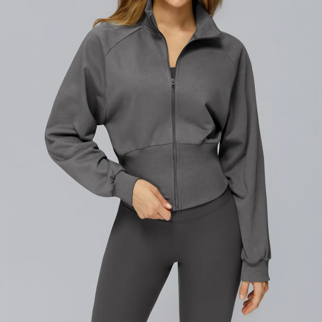 Spark Clothing Lightweight Workout Jacket Fitness Apparel Manufacturers