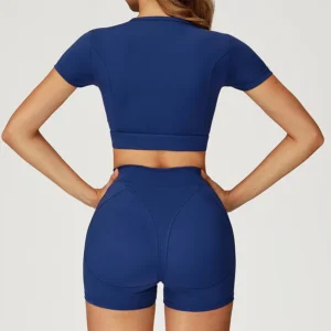 Workout Short Sleeve Tops China Sportswear Short Sleeve Yoga Top Manufacturers