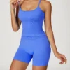 Spark Apparel Sportswear Tank Tops Yoga Wear Suppliers Sports Set Top Seamless
