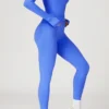 Women's Zip Up Athletic Jacket Athleisure Manufacturers Design Your Own Gym Wear