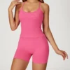 Spark Apparel Sportswear Tank Tops Yoga Wear Suppliers Sports Set Top Seamless