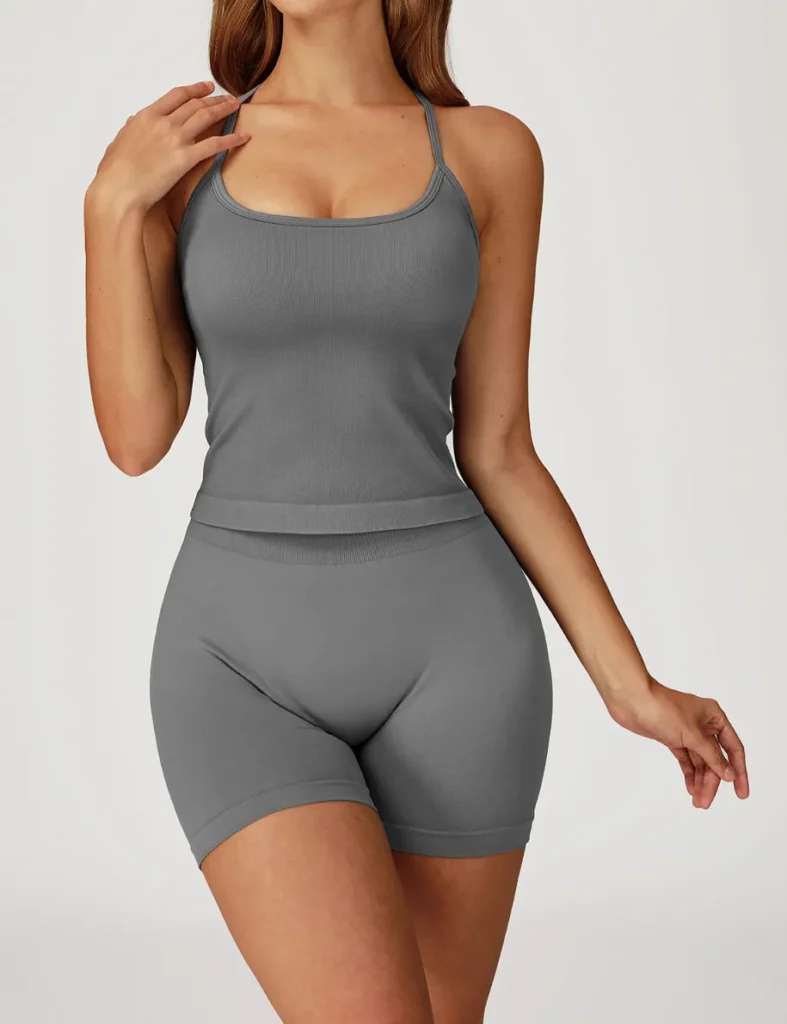 Spark Apparel Sportswear Tank Tops Yoga Wear Suppliers Sports Set Top Seamless