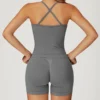 Spark Apparel Sportswear Tank Tops Yoga Wear Suppliers Sports Set Top Seamless